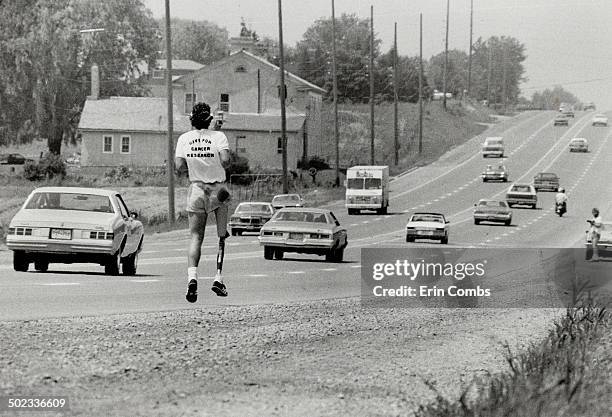 On and on Terry Fox ran; showing the awesome determination the Prime Minister paid tribute to. Public response was slow at first but admiration and...