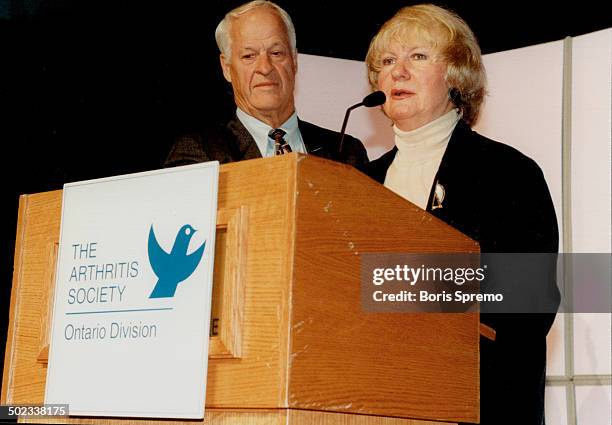 Gordie Howe and Wife Colleen