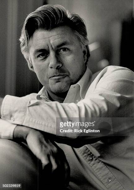 New Novel: Author John Irving; whose novel A Prayer For Owen Meany has high Toronto content; reads tonight at 8 at Harbourfront's Brigantine Room.