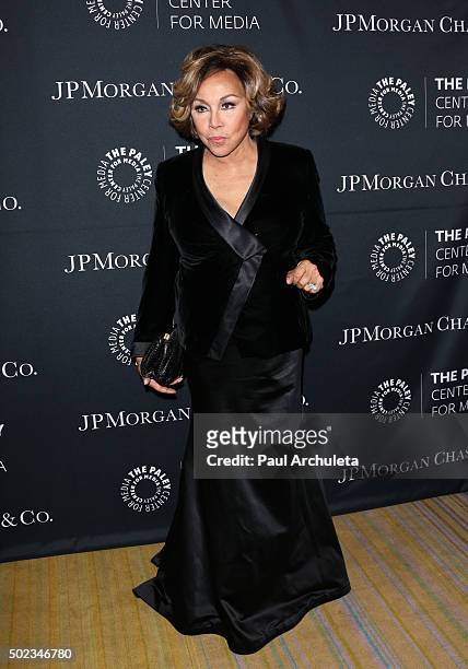 Actress Diahann Carroll attends The Paley Center For Media's Tribute To African-American Achievements In Television at the Beverly Wilshire Four...