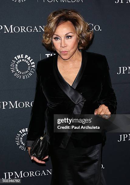 Actress Diahann Carroll attends The Paley Center For Media's Tribute To African-American Achievements In Television at the Beverly Wilshire Four...