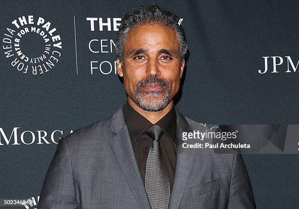 Actor Rick Fox attends The Paley Center For Media's Tribute To African-American Achievements In Television at the Beverly Wilshire Four Seasons Hotel...