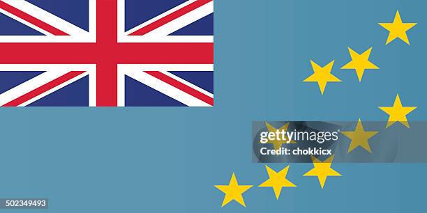 tuvalu flag - tuvalu stock-grafiken, -clipart, -cartoons und -symbole