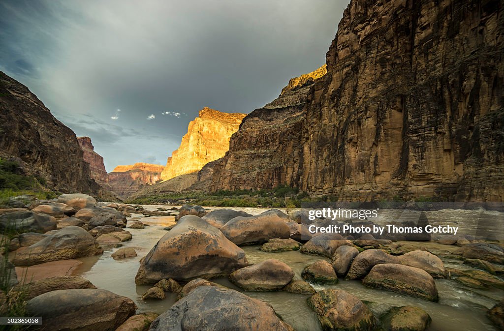 Sunset, Colorado River, Grand Canyon National Park, Arizona
