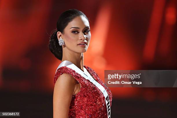 Miss Philippines 2015, Pia Alonzo Wurtzbach walks the runway during the preliminary round of Miss Universe 2015 at The Axis, Planet Hollywood Resort...