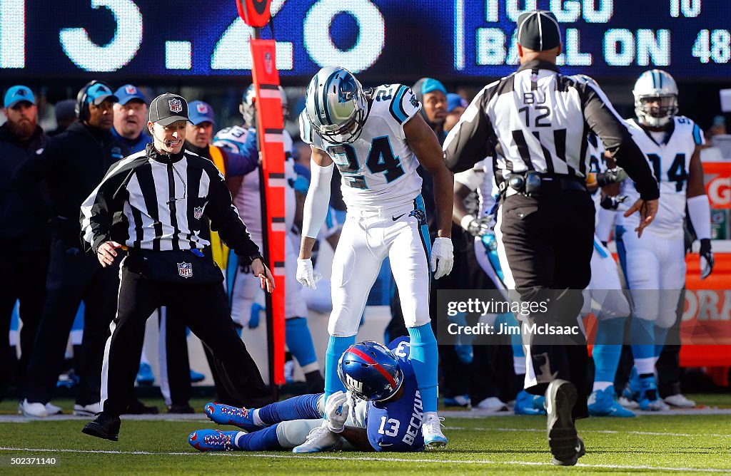 Carolina Panthers v New York Giants