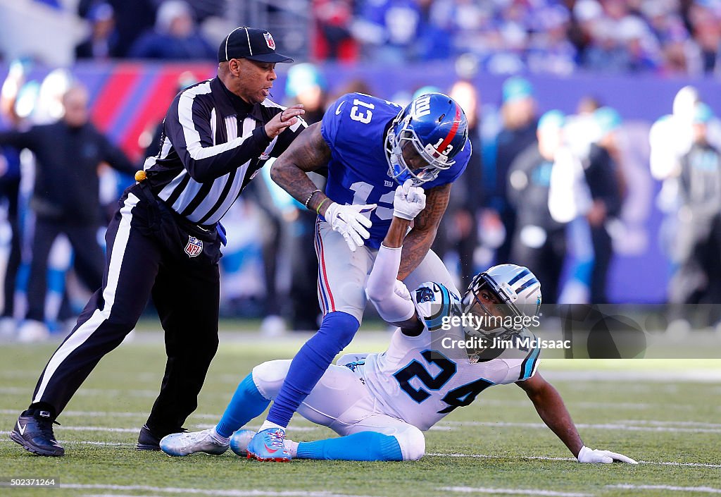 Carolina Panthers v New York Giants
