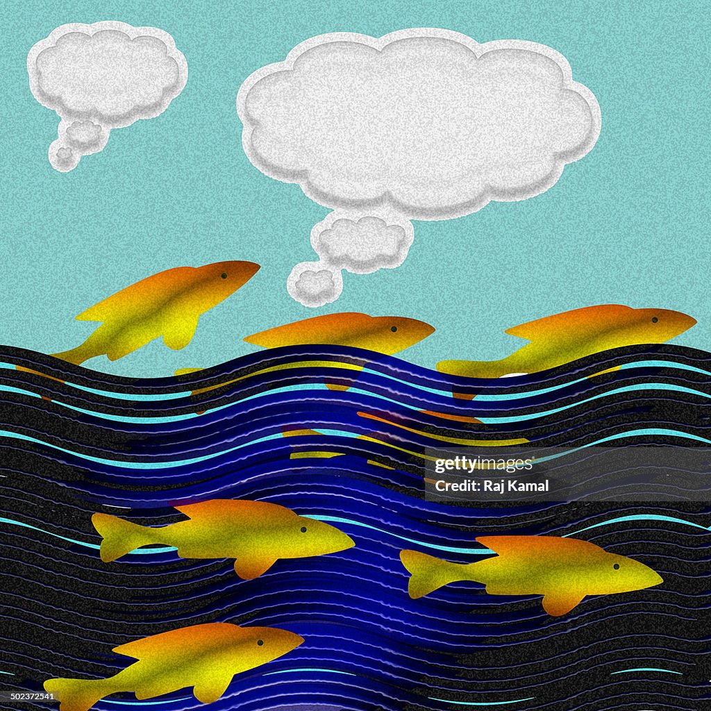 Flying Fish Abstract Flying Fish Creative Abstract Design High-Res Vector Graphic - Getty Images