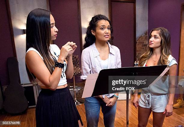 Guest stars Yani Marin, Jamila Velazquez and Raquel Castro in the Be True episode of EMPIRE airing Wednesday, Oct. 21 on FOX.