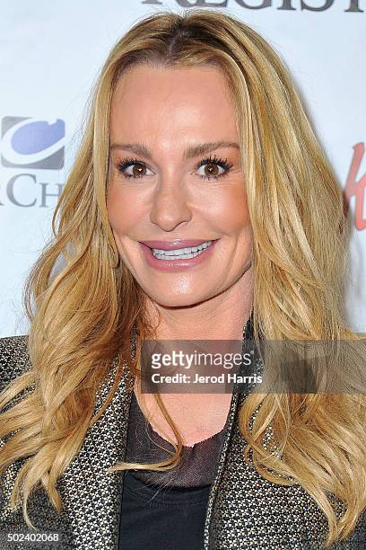 Taylor Armstrong attends the OC Christmas Extravaganza Concert and Ball at Christ Cathedral on December 23, 2015 in Garden Grove, California.