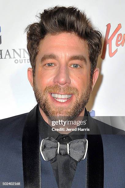 Singer Elliott Yamin attends the OC Christmas Extravaganza Concert and Ball at Christ Cathedral on December 23, 2015 in Garden Grove, California.