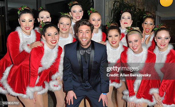 Singer Elliott Yamin attends the OC Christmas Extravaganza Concert and Ball at Christ Cathedral on December 23, 2015 in Garden Grove, California.