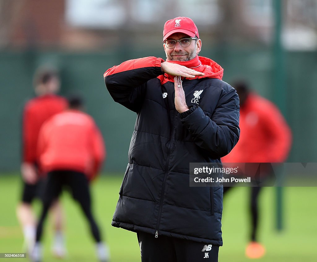 Liverpool Training Session