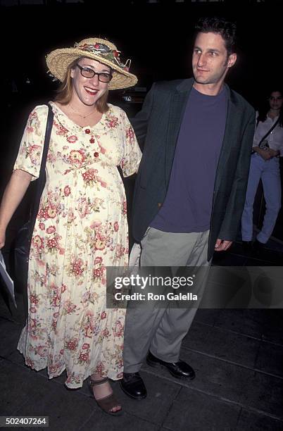 Kathleen Wilhoite and David Harte attend Quality Television Convention Awards on September 23, 1995 at the Hollywood Roosevelt Hotel in Hollywood,...