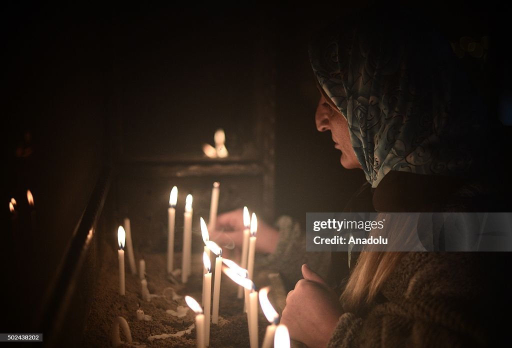 Christmas mass at the House of Virgin Mary in Turkey