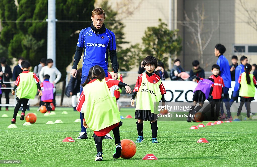 Honda's Soltilo Soccer School In Makuhari