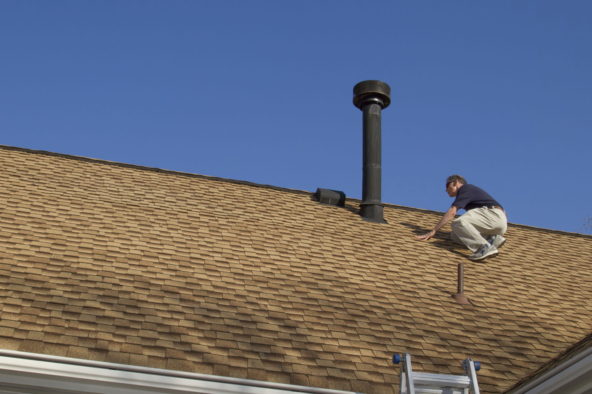 roof inspection complete