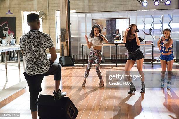 Bryshere Gray and guest stars Jamila Velazquez, Yani Marin and Raquel Castro in the True Love Never episode of EMPIRE airing Wednesday, Nov. 11 on...