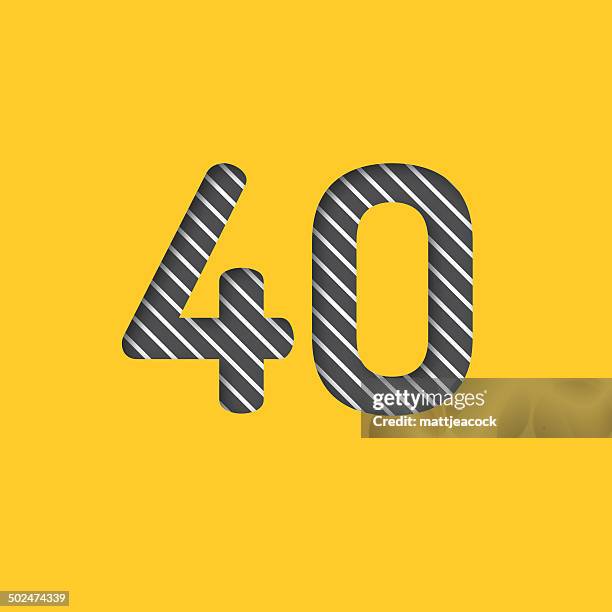 2,551 数字の40 High Res Illustrations - Getty Images