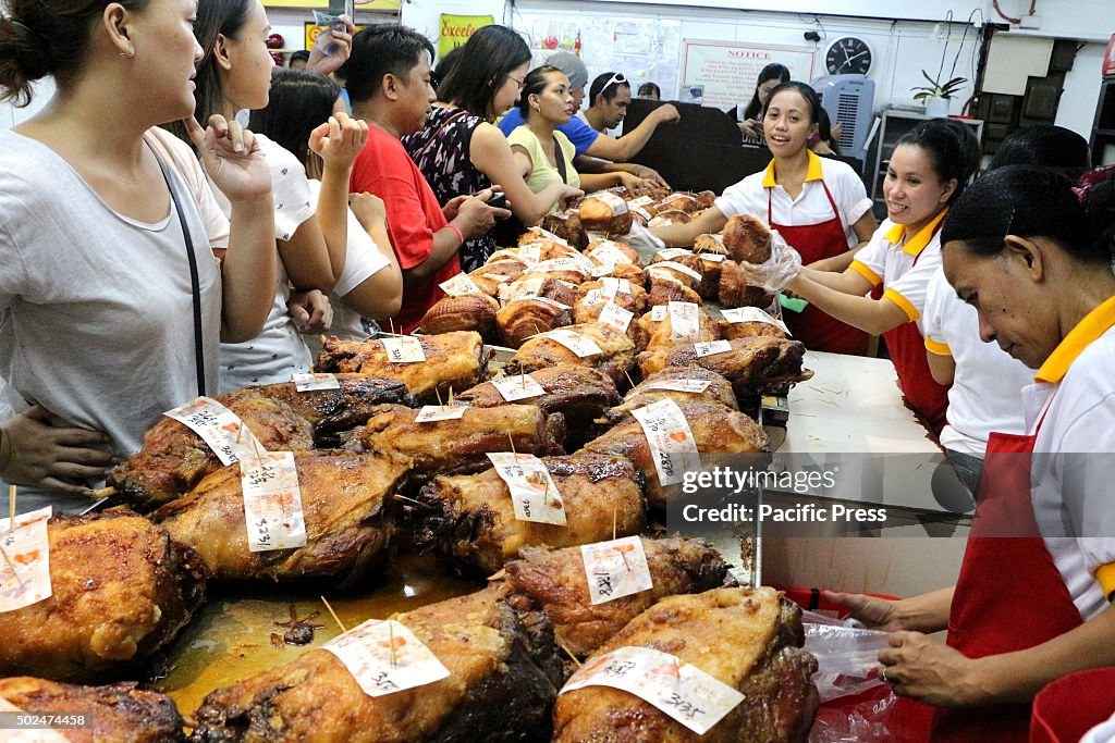 Workers of Brgy. Laloma in Quezon City are getting busy to...