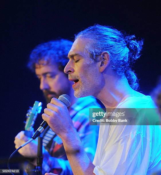 Matisyahu performs at City Winery on December 25, 2015 in New York, New York.