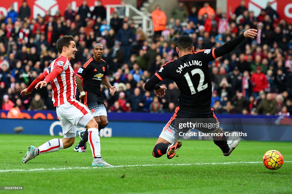 Stoke City v Manchester United - Premier League