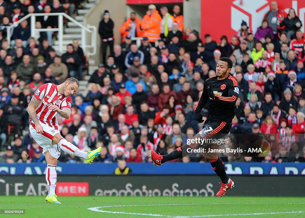 Stoke City v Manchester United - Premier League