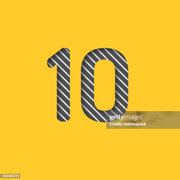 number 10 background - 10 11 years stock illustrations