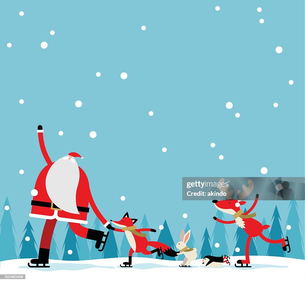 Santa skate