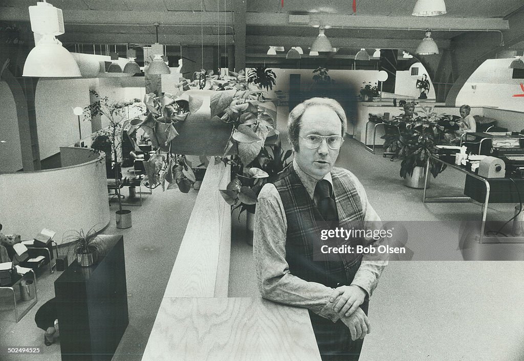 The New Boss at Global TV; Allan Slaight; says; This place is crawling with talent; but there are so