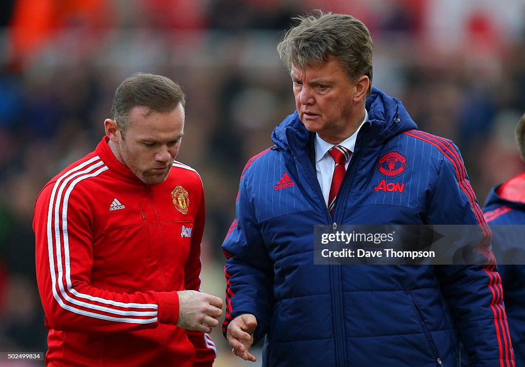 Stoke City v Manchester United - Premier League