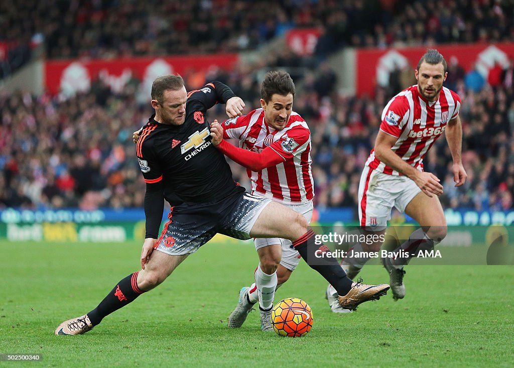 Stoke City v Manchester United - Premier League