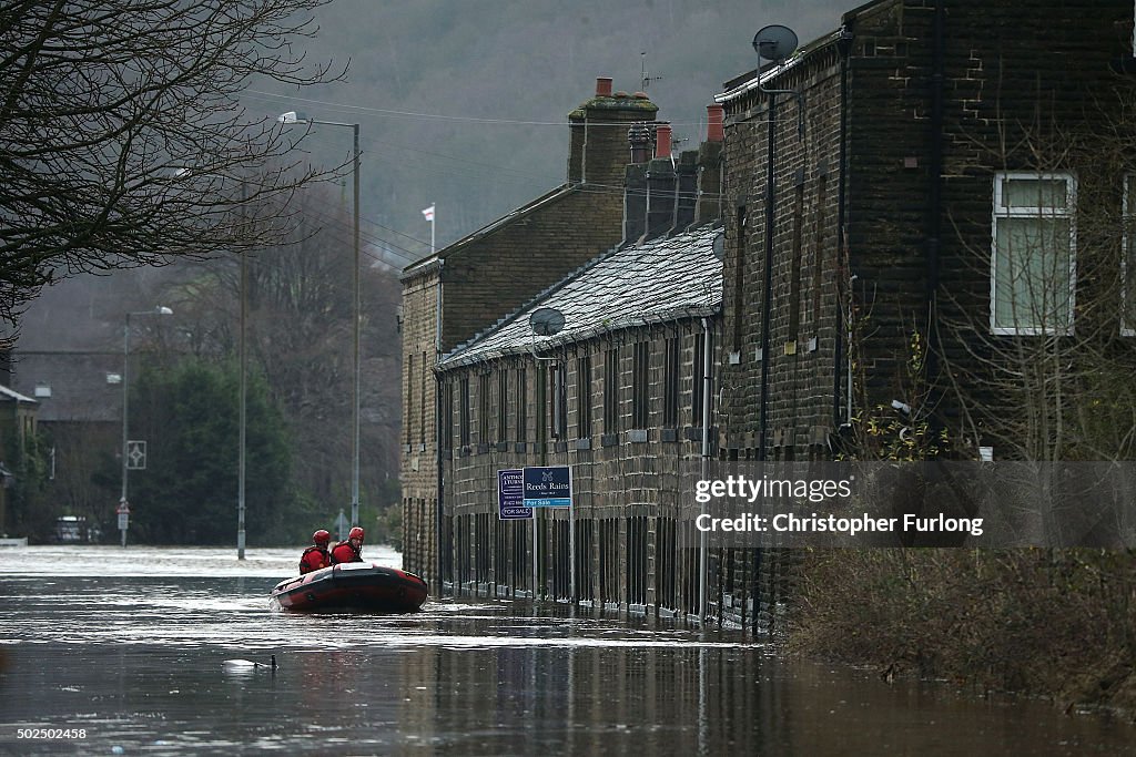 Severe Flood Warnings Issued For Northern England