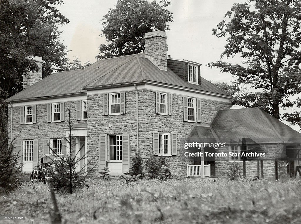Princess Juliana's new home. Ottawa; July 25.-When Princess Juliana and her two little daughters mov