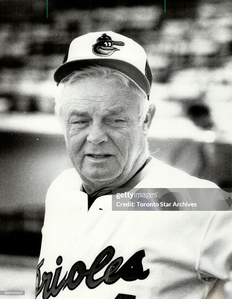 Earl Weaver: The scrappy Orioles manager is packing it in at the end of the season.