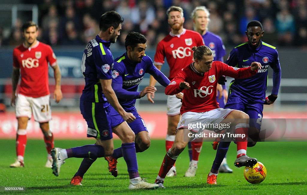 Bristol City v Charlton Athletic - Sky Bet Championship