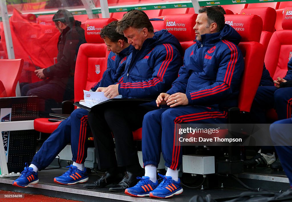 Stoke City v Manchester United - Premier League