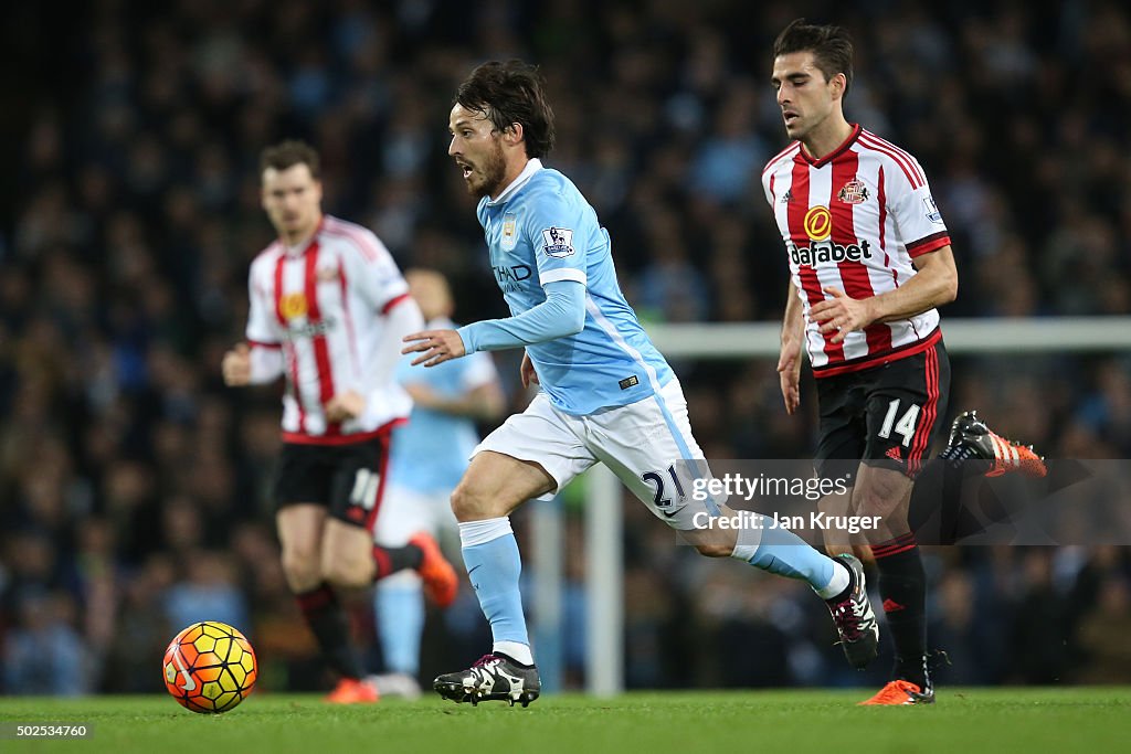 Manchester City v Sunderland - Premier League