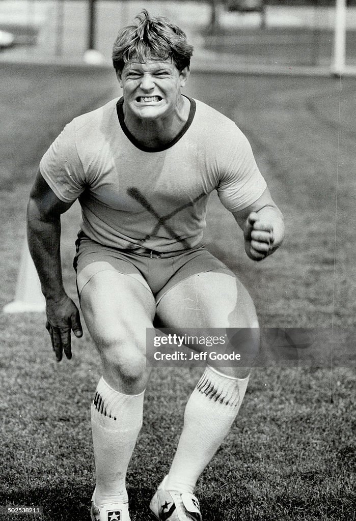 Too small? That's what the National Football League said about Toronto Argonaut rookie Fred Nordgren