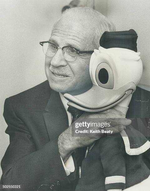 Clarence Nash is the voice behind Disney's Donald Duck; Donald was born in 1933 when cartoonist heard Nash imitate a duck.