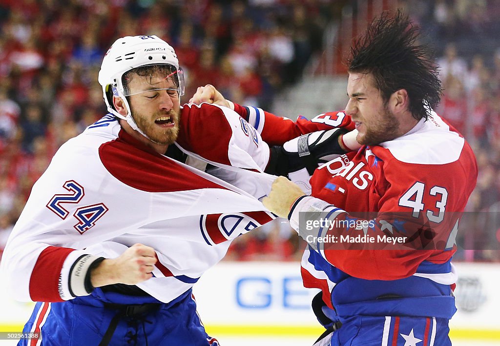 Montreal Canadiens v Washington Capitals