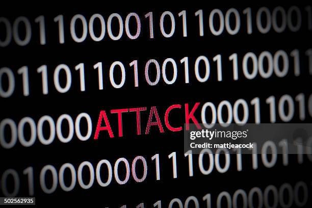 cyber attack - cyber warfare stock illustrations