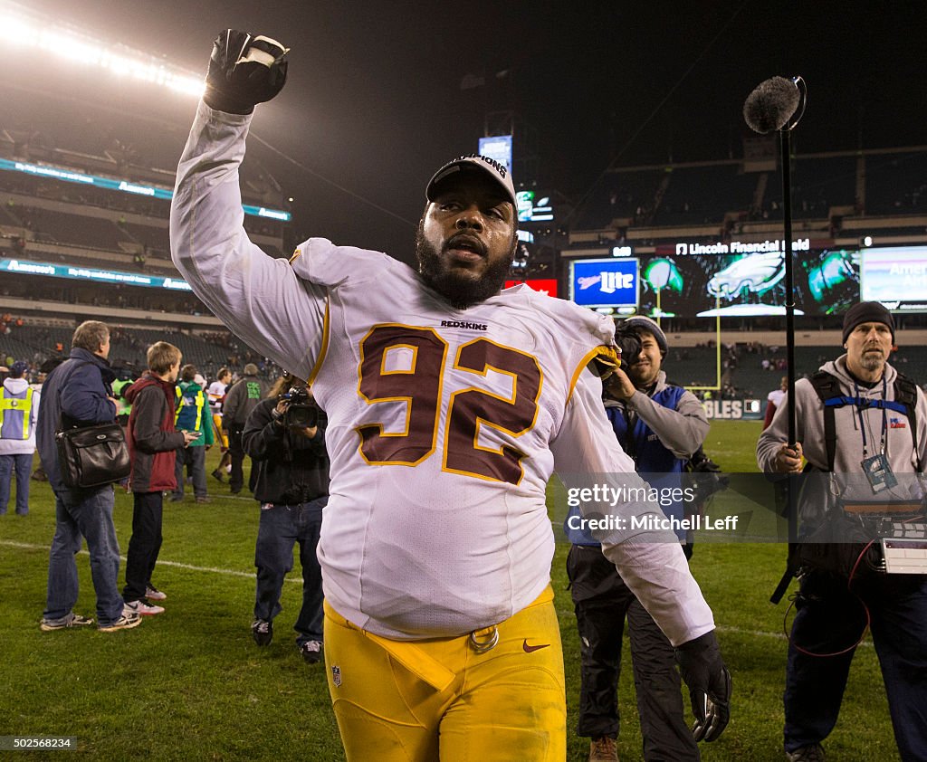 Washington Redskins v Philadelphia Eagles