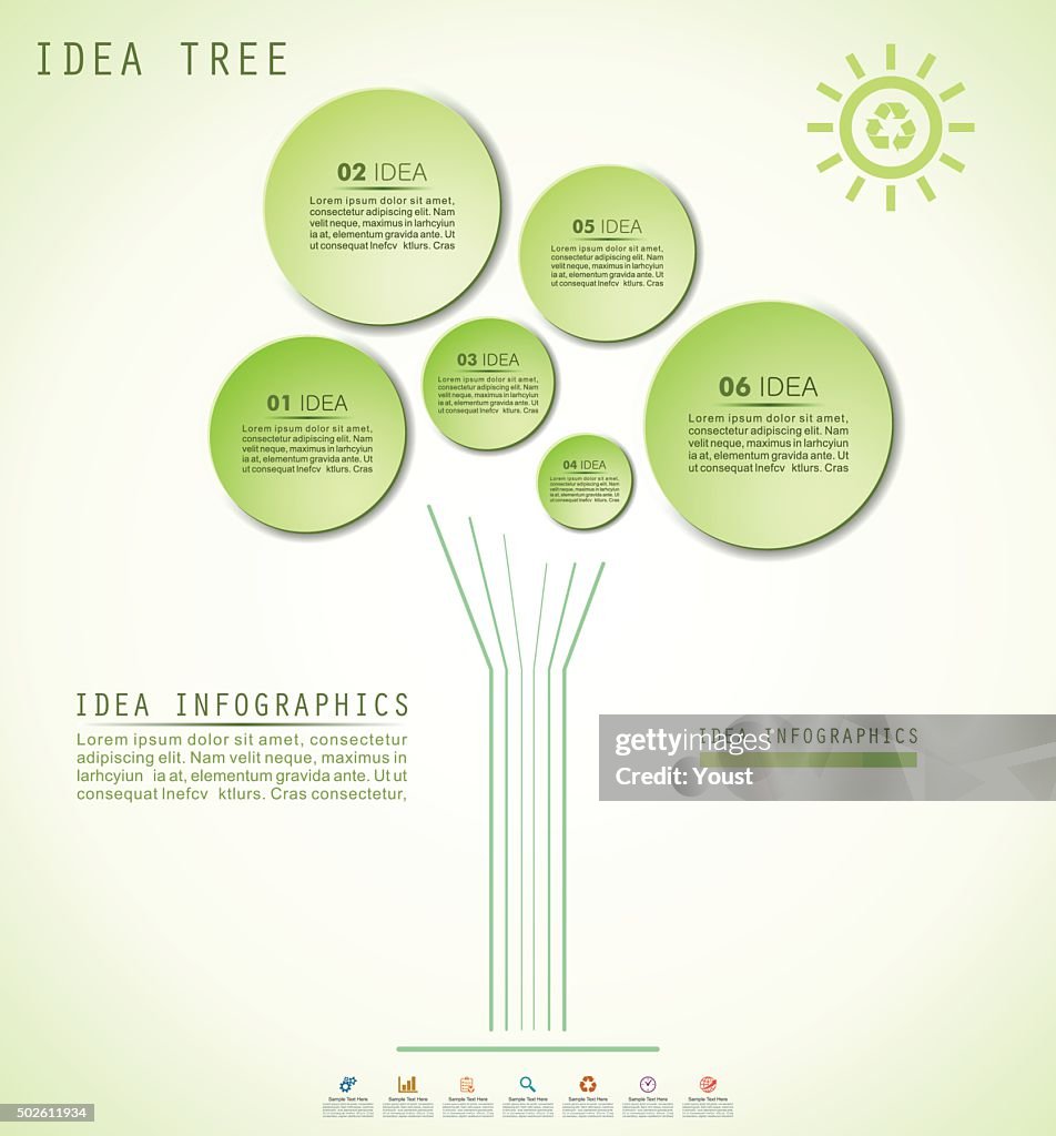 Inspiration Tree Idea Tree Infographics High-Res Vector Graphic - Getty Images
