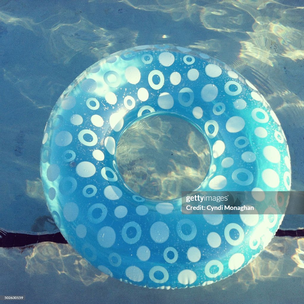 Blue Swim Tube