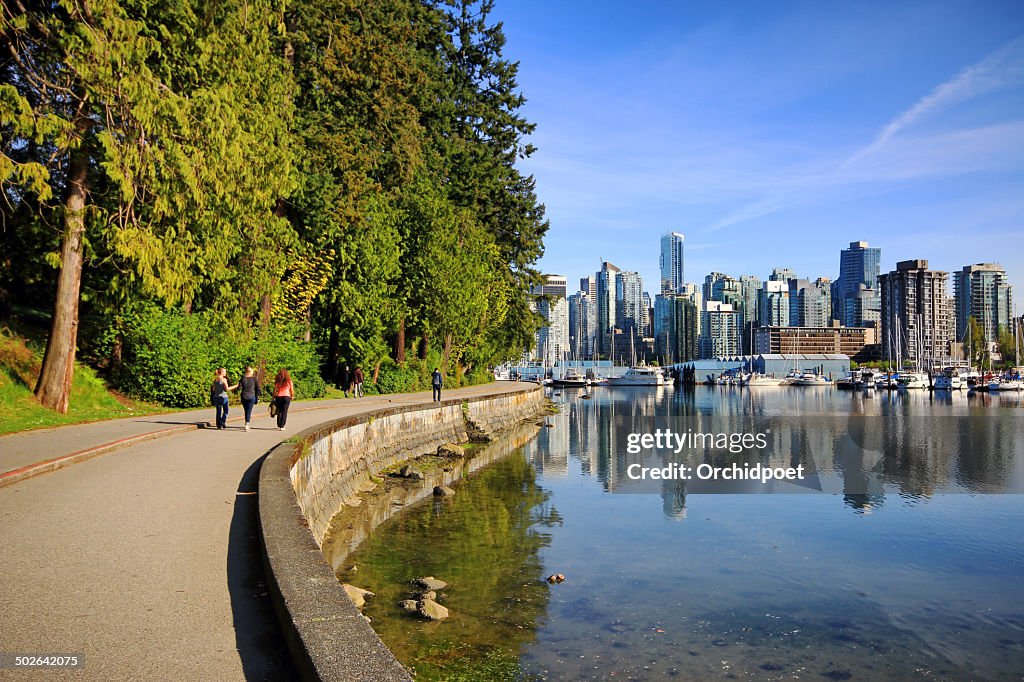 Stanley Park Seawall ruta