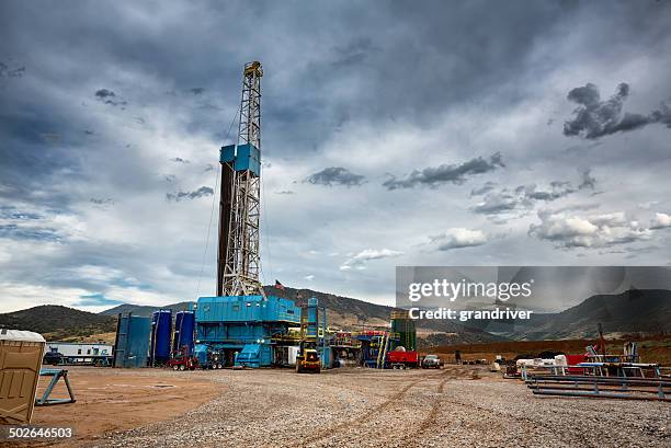 Oil Drilling Fracking Rig