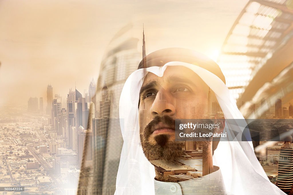 Geschäftsmann in Dubai