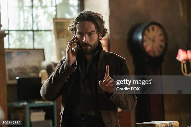 Tom Mison in the Moreau Initiative episode of SLEEPY HOLLOW airing Thursday, Nov. 12 on FOX.