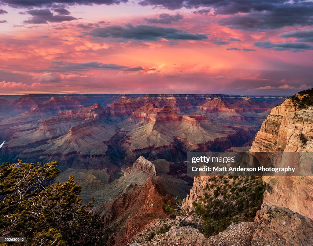 Last Light on South rim